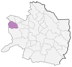 Location of Davarzan County in&nbsp;Razavi&nbsp;Khorasan&nbsp;province