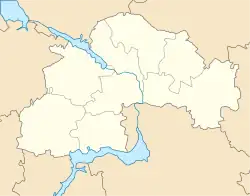 Solone is located in Dnipropetrovsk Oblast