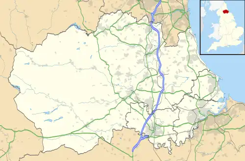 Startforth is located in County Durham