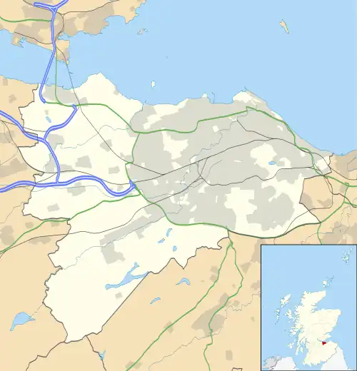 Colinton is located in the City of Edinburgh council area