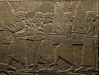 Elamite vertical harps