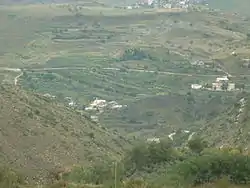 El Hed  -  a view of the village from Baino, 2012