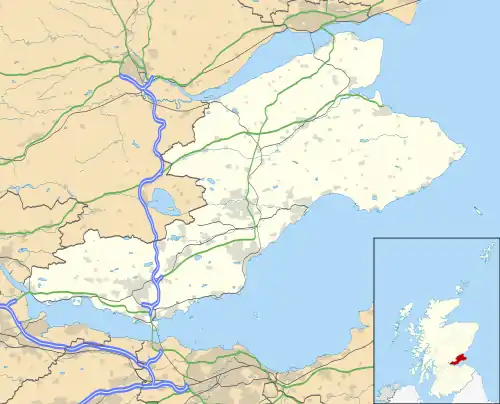 Leuchars is located in Fife
