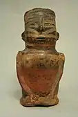 Vessel in shape of a figure; 9th–14th century; ceramic; height: 23.1&nbsp;cm; Metropolitan Museum of Art (New York City, New York)