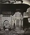 Figures at the Fountain of Sultan Ahmet III, Istanbul, 1850s