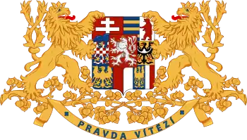 Greater coat of arms of Czechoslovakia (1920–1960)
