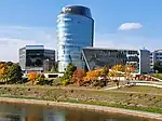 Green Hall business centre in Žvėrynas.