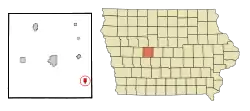 Location of Rippey, Iowa