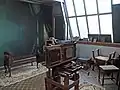 Posing room with 12-foot (3.7&nbsp;m) skylight