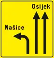 C83-1Lane change with settlement directions