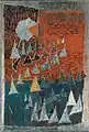 The March of Triangles, 1981, oil on canvas, 84 x 75&nbsp;cm