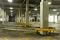 Bays for buses within the station, June 2023