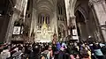 Interior of the Luján Basilica after the Luján Pilgrimage
