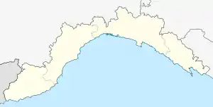 Albenga is located in Liguria