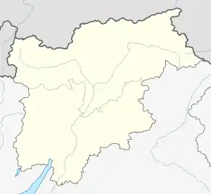 Merano is located in Trentino-Alto Adige/Südtirol