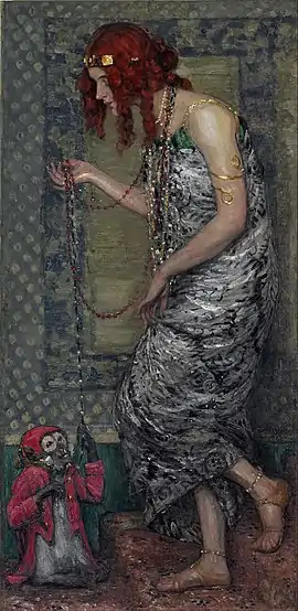 Princess with a Monkey (1913)