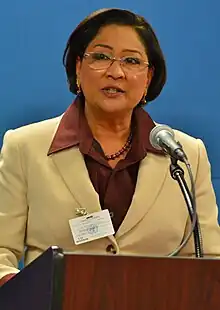 Kamla Persad-BissessarPrime Minister of Trinidad and Tobago(2010–2015)