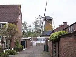 View on the grist mill De Geregtigheid