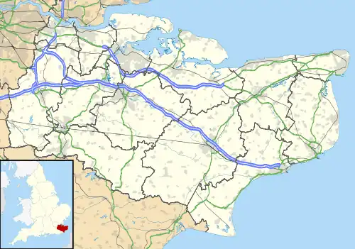 Edenbridge is located in Kent