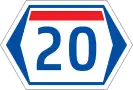Seoul Special Metropolitan City&nbsp;Route&nbsp;20 shield}}