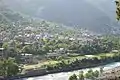 Kullu valley with river Beas