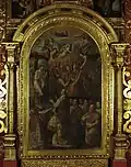 The Mass of Saint Gregory (17th century) by Baltasar Vargas de Figueroa. Santa Clara Church.
