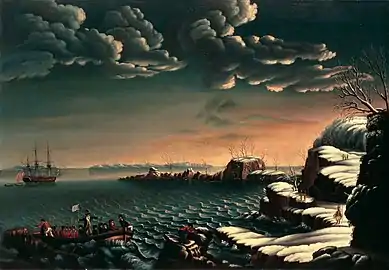 Landing of the Pilgrims, ca.1805