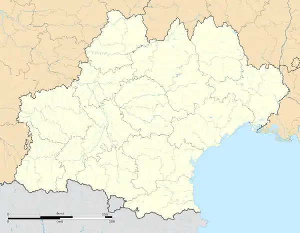 Montbazin is located in Occitanie