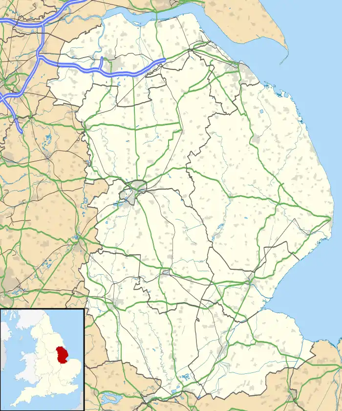 Metheringham is located in Lincolnshire