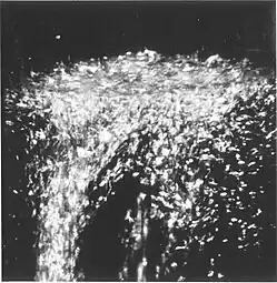 Lambda point transition: as the liquid is cooled down through 2.17&nbsp;K (−270.98&nbsp;°C), the boiling suddenly becomes violent for a moment.