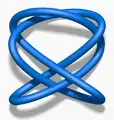 Stevedore knot
(
n
x
,
n
y
,
n
z
)
=
(
3
,
2
,
5
)
{\displaystyle (n_{x},n_{y},n_{z})=(3,2,5)}
(
ϕ
x
,
ϕ
y
)
=
(
1.5
,
0.2
)
{\displaystyle (\phi _{x},\phi _{y})=(1.5,0.2)}