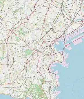 Nippa Station is located in Yokohama
