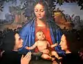Madonna and Child with Devotees