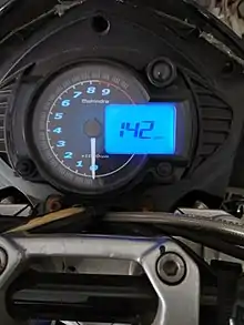 Mahindra mojo - Display Top speed recorder (UT 300)