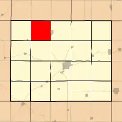 Location in Crawford County