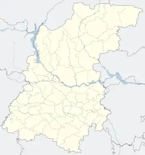 Syava is located in Nizhny Novgorod Oblast