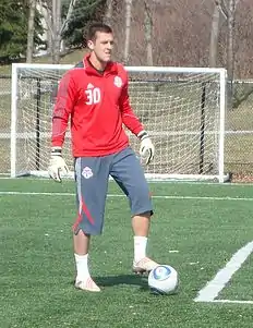 MiloΕ‘ KoΔiΔ, MLS Goalie Loyola 2008