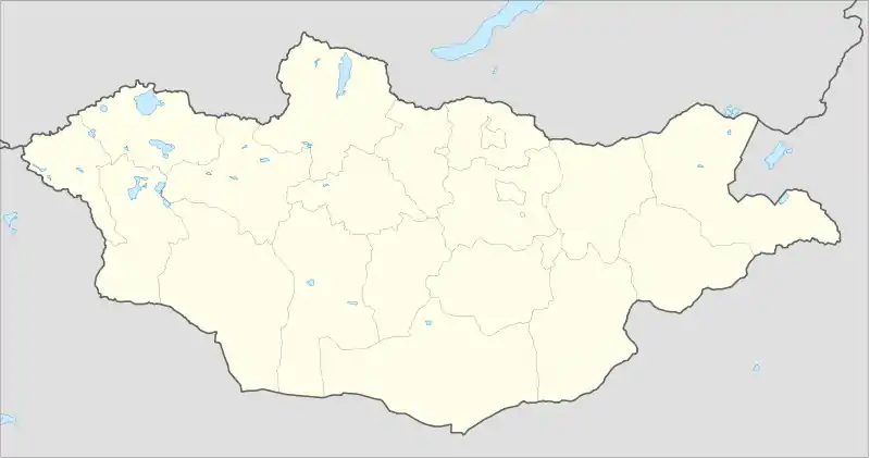 Baruunturuun District is located in Mongolia