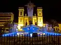 Cathedral by night