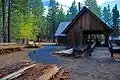 Museum sawmill