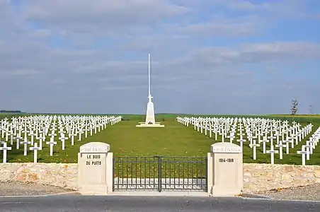 Aubérive, Polish cemetery