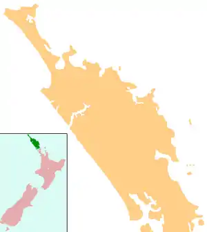 Runaruna Mud Volcano is located in Northland Region