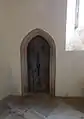 St Nicholas belfry stair door in the tower