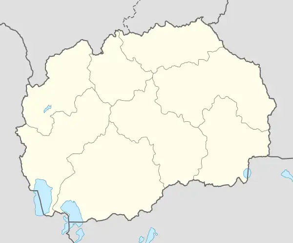 Debar is located in North Macedonia