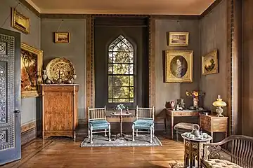 A first-floor interior