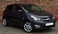  Small five-door car with alloy wheels and fog lamps