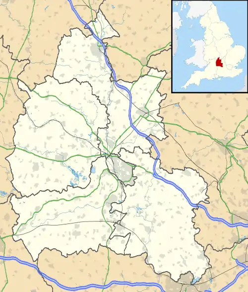 Diamond Light Source is located in Oxfordshire