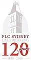 PLC Sydney 120&nbsp;year anniversary logo