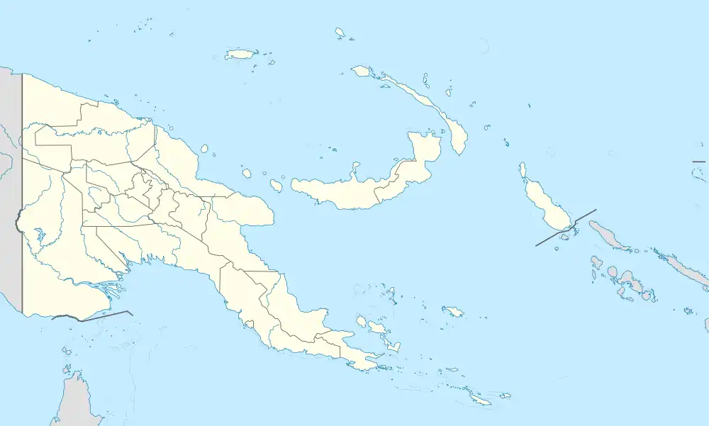 Bulolo is located in Papua New Guinea