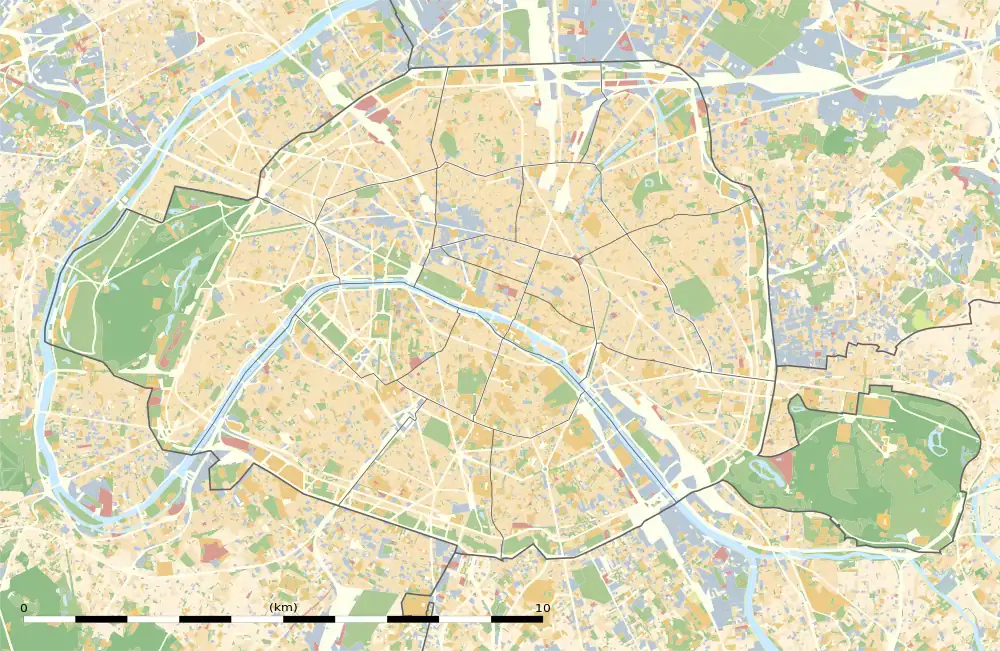 Fort d'Issy is located in Paris